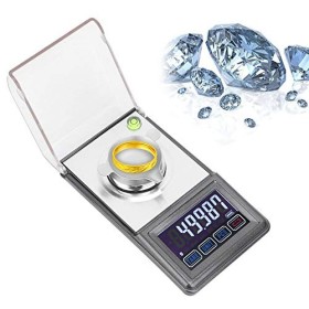 Échelle, Jarchii Balance électronique, 0.0001g 50g g/ct/dwt/ozt/gn/Tl/OZ Balance de balance électronique numérique haute préc
