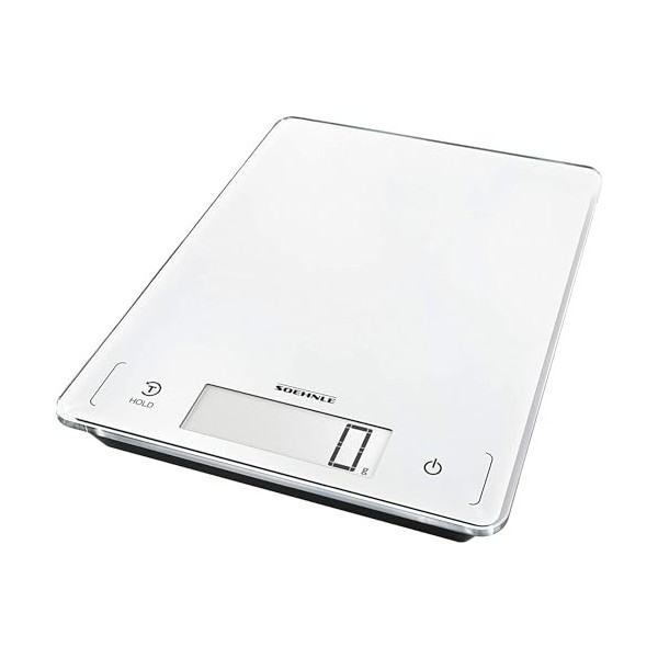 Soehnle Balance Électronique Page Profi, pèse aliment écran large multi fonctions Tare & Hold, balance alimentaire capacité 1