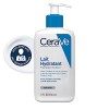 CeraVe Lait Crème Hydratante pour Corps & Visage 24h Nourrissante à lAcide Hyaluronique pour Peaux Sèches à Très Sèches, 236