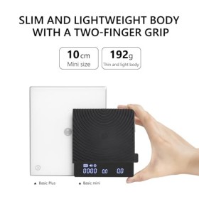 TIMEMORE Mini balance à café de base, balance à expresso électronique multifonction, balance numérique avec minuterie, ultra 