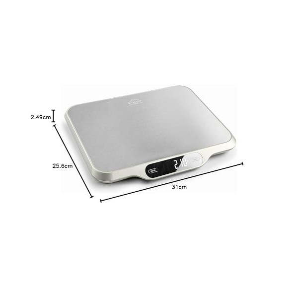 Lacor 61717 61717 Balance de Cuisine Eben, 31x256x25 cm, Fer