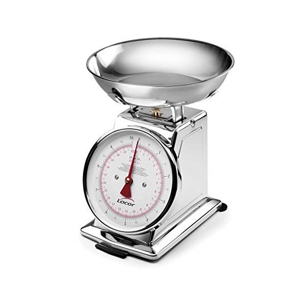 Lacor 61705 Balance Mécanique avec Plat Creux 5 Kilos