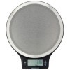 Amazon Basics Balance de cuisine numérique, sans bisphénol A, en acier inoxydable avec affichage LCD piles fournies , Noir