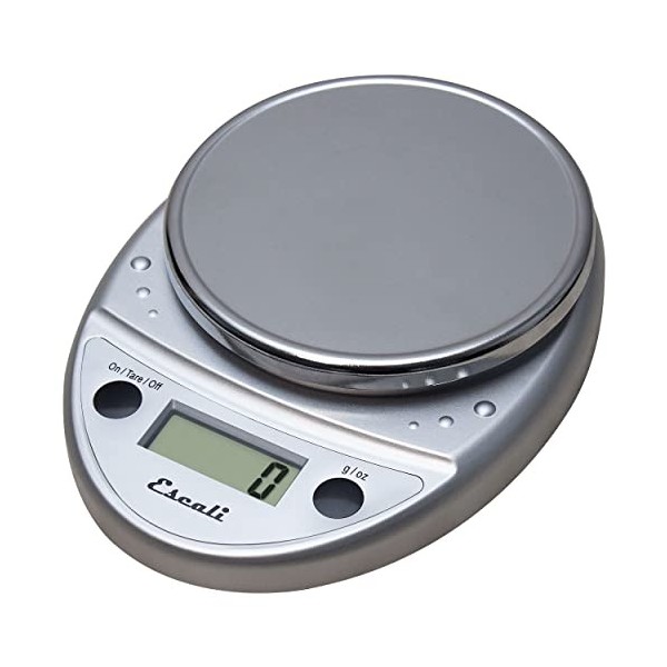 Escali P115C Balance de Cuisine Primo, Balance Numérique pour Cuisiner, Accessoires Cuisine, Ideal pour Dosages, 5 kg 11 LB ...