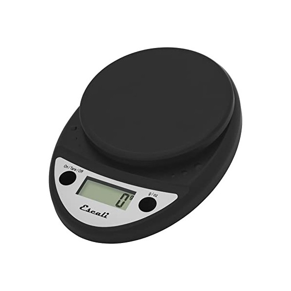 Escali P115C Balance de Cuisine Primo, Balance Numérique pour Cuisiner, Accessoires Cuisine, Ideal pour Dosages, 5 kg 11 LB ...