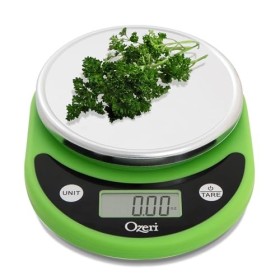 Ozeri Pronto Balance de cuisine numérique multifonction en polycarbonate Vert citron