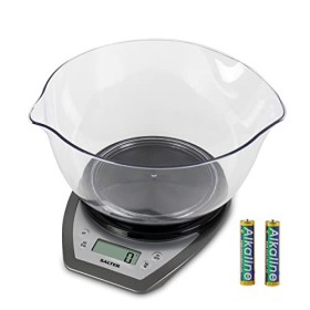 Salter 1024 SVDR14 Balance de Cuisine Électronique avec Bol 2 Litres, Balance Numérique Pèse Aliments, Affichage Facile à Lir