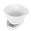 Salter 1024 SVDR14 Balance de Cuisine Électronique avec Bol 2 Litres, Balance Numérique Pèse Aliments, Affichage Facile à Lir