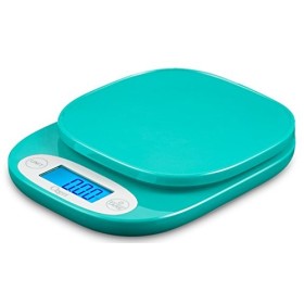Ozeri ZK420-T Balance de jardin et de cuisine, polycarbonate, bleu sarcelle