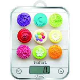 Tefal OPTISS Decor Pressé comme Un Citron Balance de Cuisine, Graduation de 5kg/1 g, Fonctions Liquide-Tare BC5135V0