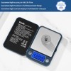 Vitafit Balance de Precision 500g/0.01g, Balance de Poche Électronique avec Écran LCD, Balance digitale en grammes, Balance d