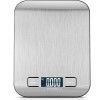 Balances de cuisine,22 lb balance alimentaire numérique avec piles, 5 unités avec fonction tare, bouton tactile, écran LCD ré