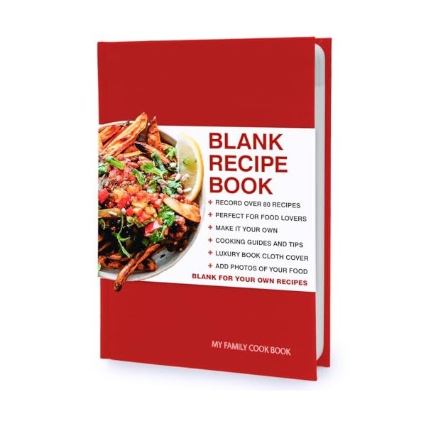 Suck UK Cooks Book Balance de cuisine | Balance numérique | Balance de cuisine | Balance de pesée cachée dans un livre | Mét