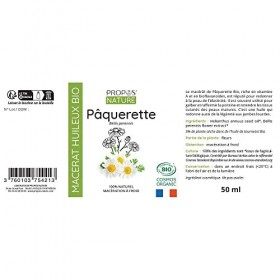 PROPOSNATURE Macerat Huileux Paquer Bio 100 ml Lotion