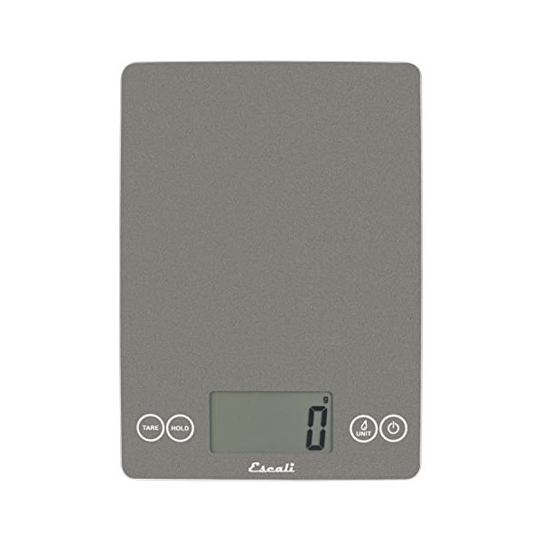 Escali ECO157 Balance de Cuisine Bambou Arti, Balance Numérique Pour Cuisiner, Accessoire Cuisine, Ideal Pour Dosages, 7 kg, 