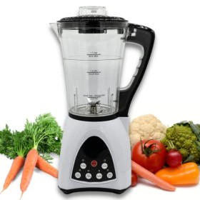 MULTI ROBOT Soupière électrique, Multifonction Blender Smoothie Maker, 1700 ml, Remuer, fouetter et cuisiner, puissant proces