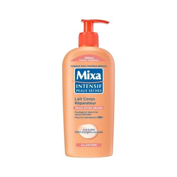 Mixa Intensif Nourrit Peaux Sèches Lait Corps Réparateur, 340g