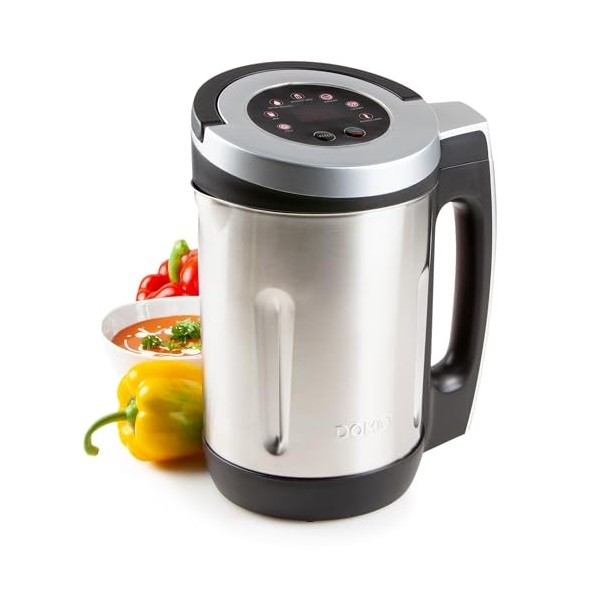 SOUPE MAKER 2,2L DOMO DO716BL, Acier Inoxydable