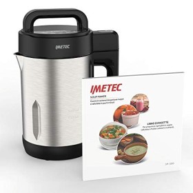Imetec Sm 1000 Soup Maker, Db-Tech et Frulla, 3 Programmes Automatiques, Soupe et Smoothie, 6 Portions, Lames Cranter Acier I