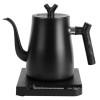 Bouilloire électrique Smart col de cygne 1.0 litre avec réglage de la température, 40-100°C ajustable, 304 acier inoxydable, 