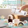 Bouilloire Portable de Voyage, Mini Bouilloire Électrique en Acier Inoxydable 316 avec 6 Témpérature Réglable, 450ML 3 en 1 T