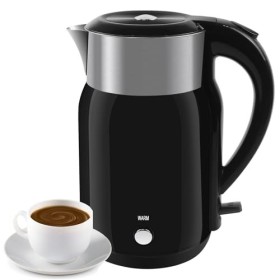 kisidus Bouilloire Électrique 1,8 L Maintien automatique de la température 1500W Poigne Anti-Brûlure Base 360 Sans Fil - Retr