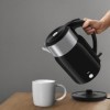 kisidus Bouilloire Électrique 1,8 L Maintien automatique de la température 1500W Poigne Anti-Brûlure Base 360 Sans Fil - Retr
