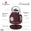 Berlinger Haus Bouilloire 1,7 l avec thermomètre Leonardo Collection, élégante, puissante et pratique, bordeaux mat