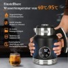 Taylor Swoden Asher Pro - Bouilloire électrique noire, Écran numérique digital,2 L,Intérieur inox,Température Réglable 40℃ à 