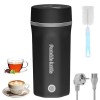 3 en 1 Bouilloire Portable Électrique de Voyage 500 ml Coupe deau Électrique Bouilloire Electrique Portable Arrêt Automatiqu