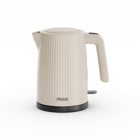 Princess Bouilloire Wave, 1,7L, 360° sans fil, 2200W, sans BPA, protection à sec et surchauffe, niveau d’eau, filtre amovible