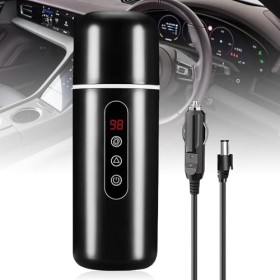 Bouilloire Electrique De Voyage, 500 Ml Bouilloire De Voiture, Bouilloire Pour Voiture, 24V/12V Bouilloire Électrique De Voit