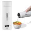 Bouilloire électrique portable, intérieur en acier inoxydable 304, 4 réglages de température réglables, maintien au chaud pen