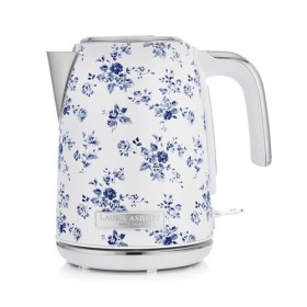 Laura Ashley Bouilloire Electrique 1,7 L avec Motif Elveden Bleu par VQ - Bouilloire Électrique Sans Fil avec Ébullition Rapi