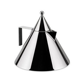Alessi 90017 Il Conico Bouilloire en Acier Inoxydable 18/10, 4.2 x 22.5 x 6.5 cm, Argenté.