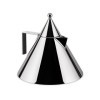 Alessi 90017 Il Conico Bouilloire en Acier Inoxydable 18/10, 4.2 x 22.5 x 6.5 cm, Argenté.