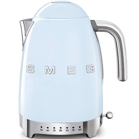 Smeg, Bouilloire à Température Variable KLF04PBEU 1,7 L, Plusieurs Température, Filtre Anticalcaire Lavable, Arrêt Automatiqu