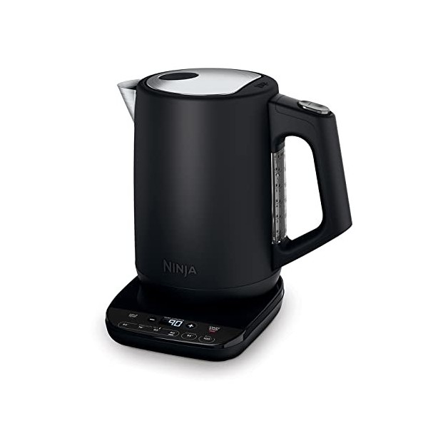 Ninja Perfect Temperature, Bouilloire, 1,7 L, avec contrôle de la température, affichage LED, bouilloire facile à utiliser av
