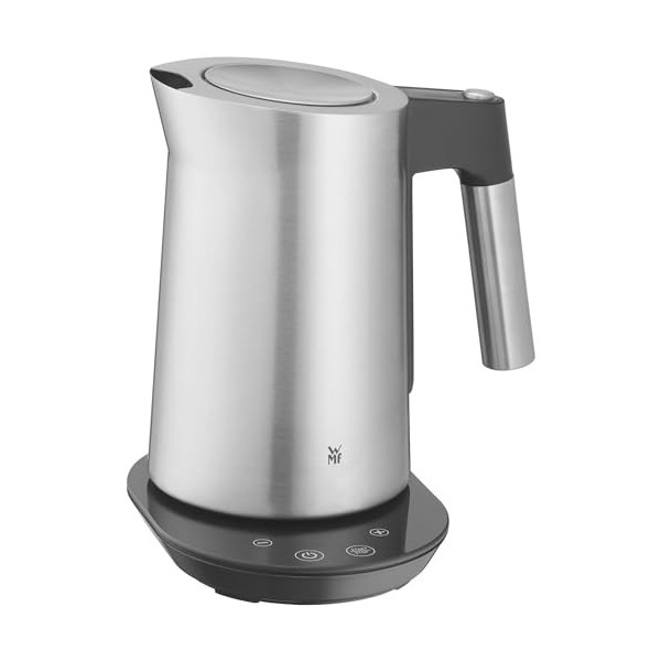 WMF Kineo Bouilloire électrique avec réglage de la température 1,6 l, filtre anti-calcaire 3000 W, affichage de la températur