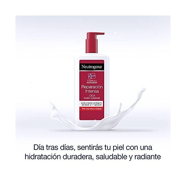 Neutrogena, Crema Hidratante Corporal Reparación Intensa, Fórmula Noruega, Para pieles muy secas con una hidratación intensa,