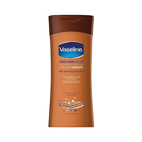 Vaseline Essential Moisture Cocoa Lot de 6 lotions radiantes 200 ml