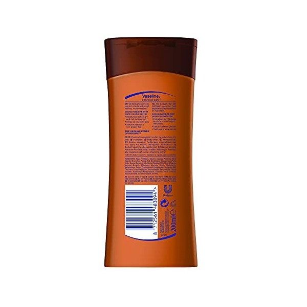 Vaseline Essential Moisture Cocoa Lot de 6 lotions radiantes 200 ml