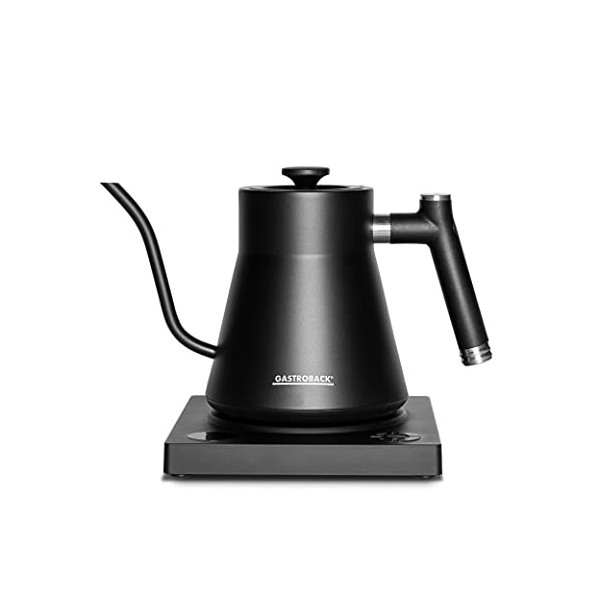 GASTROBACK 42329 Bouilloire design pour Over Advanced, avec filtre en porcelaine 1 x 1 
