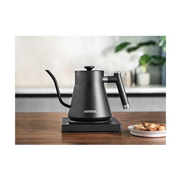 GASTROBACK 42329 Bouilloire design pour Over Advanced, avec filtre en porcelaine 1 x 1 