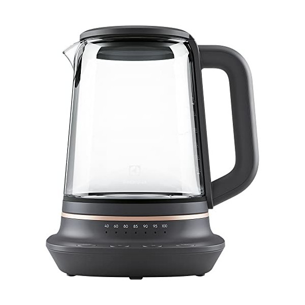Electrolux 910 003 588 E7GK1-8BP Bouilloires, 1.7 liters, Noir, Cuivre
