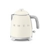 Smeg, Petite Bouilloire Électrique KLF05PGEU 0,8 L, Filtre Inox, Arrêt Automatique de Sécurité, Indicateur Niveau dEau, Base