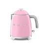 Smeg, Petite Bouilloire Électrique KLF05PGEU 0,8 L, Filtre Inox, Arrêt Automatique de Sécurité, Indicateur Niveau dEau, Base ...