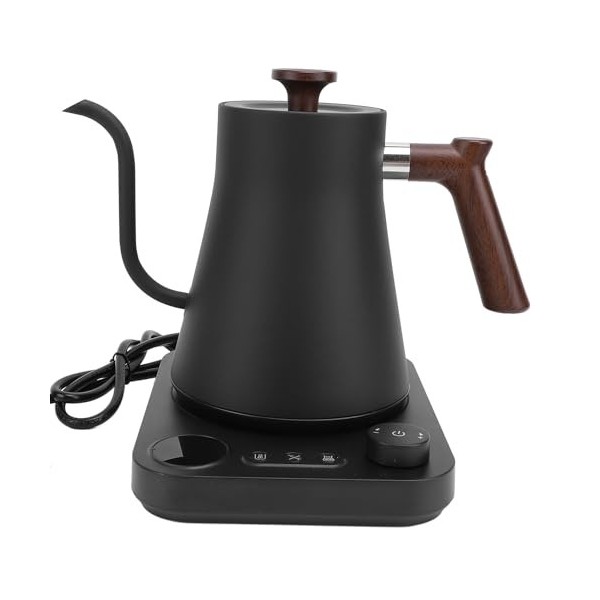 Bouilloire électrique à Col de Cygne, Verser sur la Bouilloire avec un Contrôle Précis de la Température, Intérieur en Acier 