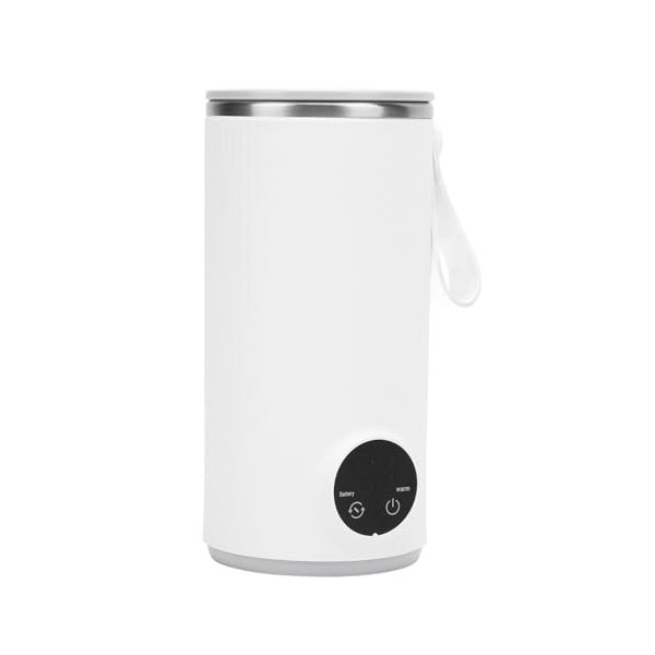 Bouilloire électrique Portable 400 Ml, Chaudière à Eau de Voyage Rechargeable par USB, Batterie 6000 MAh, Matériau en Acier I