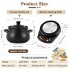 MXBAOHENG Pot de médecine chinoise électrique 4 L 220 V en céramique chinoise pour herbes jusquà 1200 g